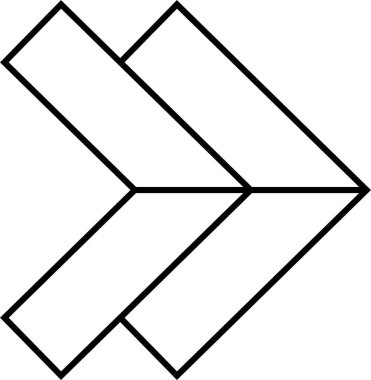 kullanıcı arayüzü ok simgesi, vektör illüstrasyonu