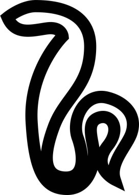 Mısır kültürü işaret vektör illüstrasyonu