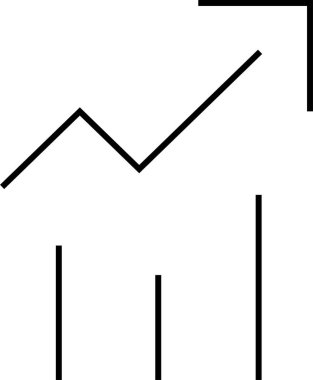 Basit emlak konsepti simgesi, vektör illüstrasyonu