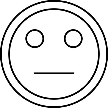 emoji yüz vektör illüstrasyonu