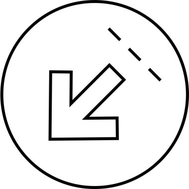 Basit web bilgi simgesi, vektör illüstrasyonu