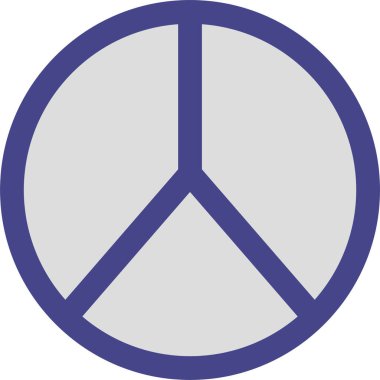 Bir çember simgesinin vektör illüstrasyonu