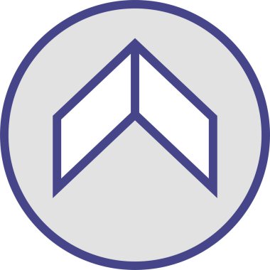 kullanıcı arayüzü ok simgesi, vektör illüstrasyonu