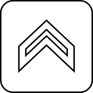 kullanıcı arayüzü ok simgesi, vektör illüstrasyonu