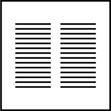 Web arayüzü simgesi, vektör illüstrasyonu