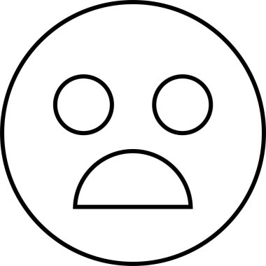 emoji yüz vektör illüstrasyonu