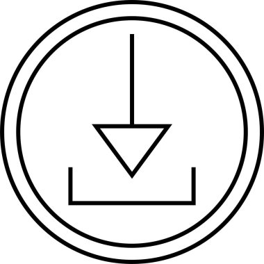 kullanıcı arayüzü ok simgesi, vektör illüstrasyonu