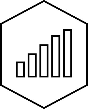 Basit web bilgi simgesi, vektör illüstrasyonu