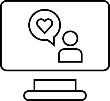 SMS ve Metin konuşma ikonu vektör illüstrasyonu