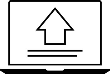 Basit web bilgi simgesi, vektör illüstrasyonu