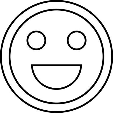 emoji yüz vektör illüstrasyonu