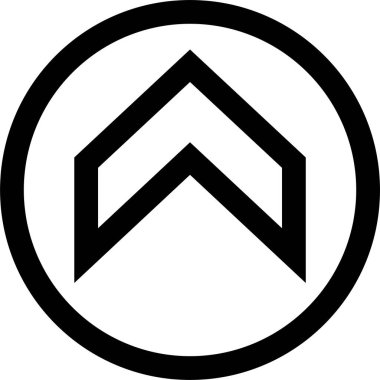 kullanıcı arayüzü ok simgesi, vektör illüstrasyonu