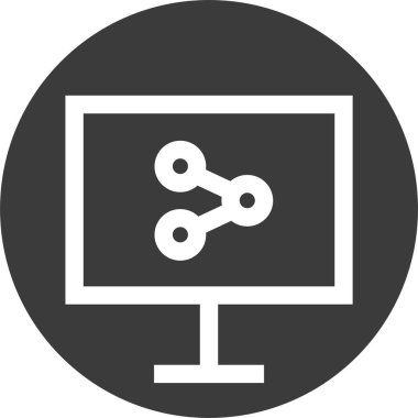 seo modern simgesinin vektör illüstrasyonu