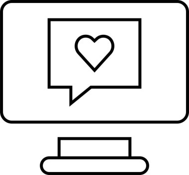 SMS ve Metin konuşma ikonu vektör illüstrasyonu