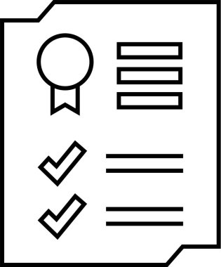 iş raporu, mali rapor simgesi, vektör illüstrasyonu