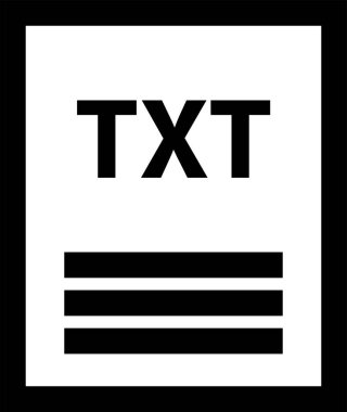 dosya adı simgesi vektör illüstrasyonu