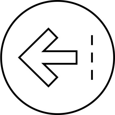 Basit web bilgi simgesi, vektör illüstrasyonu