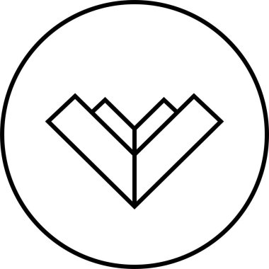 kullanıcı arayüzü ok simgesi, vektör illüstrasyonu