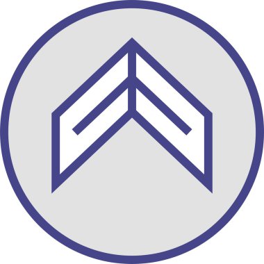 kullanıcı arayüzü ok simgesi, vektör illüstrasyonu