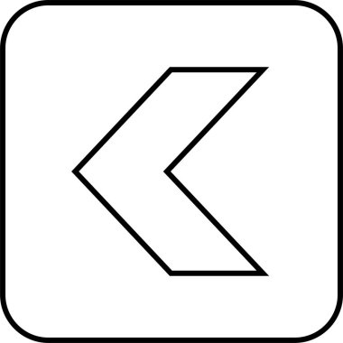 kullanıcı arayüzü ok simgesi, vektör illüstrasyonu