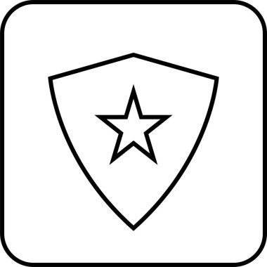 Soyut geometrik şekillerin basit simgesi, vektör illüstrasyonu