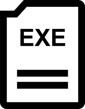 dosya adı simgesi vektör illüstrasyonu