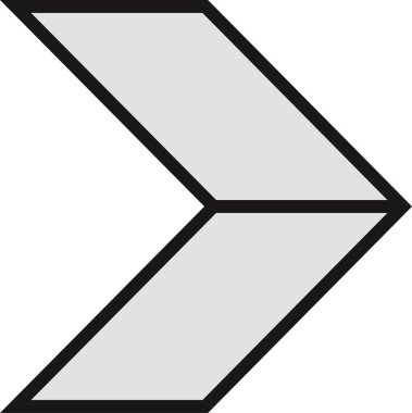 kullanıcı arayüzü ok simgesi, vektör illüstrasyonu