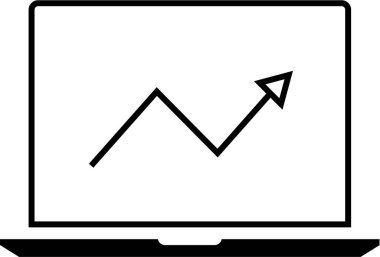 Basit web bilgi simgesi, vektör illüstrasyonu