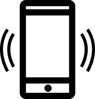 Cep telefonu. Basit resimleme