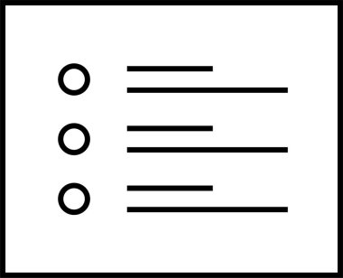 Web arayüzü simgesi, vektör illüstrasyonu