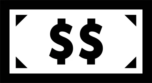 Фінансовий Значок Ділова Ікона Іконка Грошей Векторна Ілюстрація — стоковий вектор