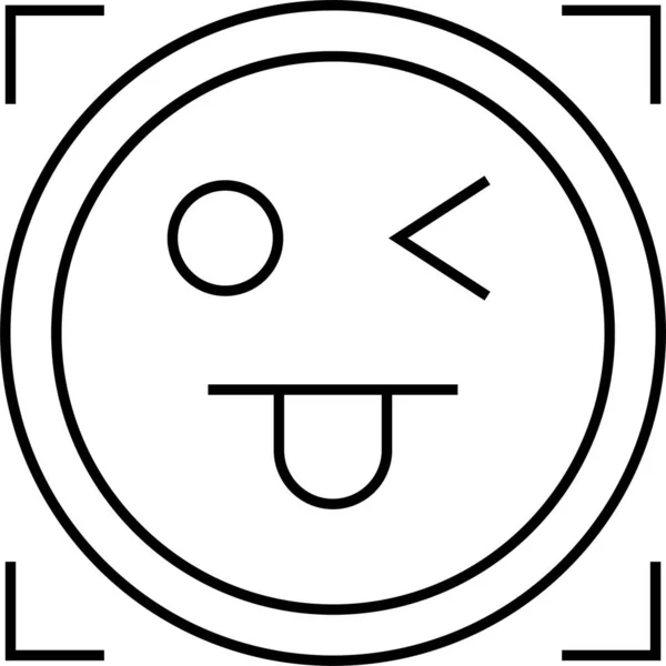 Emoji Face Vector Illustration — Stock Vector