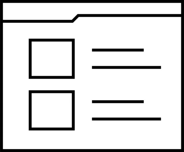 Ícone Interface Web Ilustração Vetorial — Vetor de Stock
