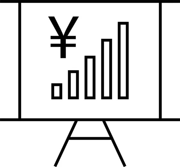 财务图标 商业偶像 货币图标 矢量图解 — 图库矢量图片