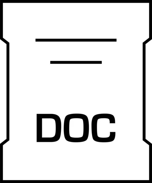 Dosya Adı Simgesi Vektör Illüstrasyonu — Stok Vektör