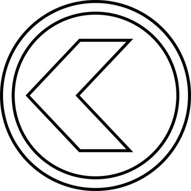 kullanıcı arayüzü ok simgesi, vektör illüstrasyonu