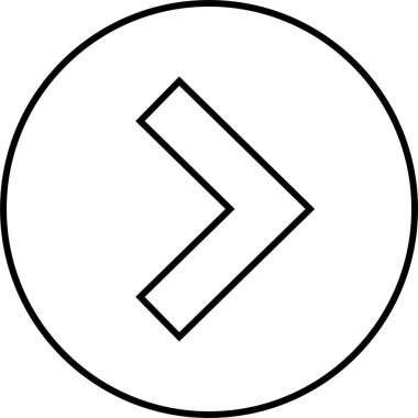 kullanıcı arayüzü ok simgesi, vektör illüstrasyonu