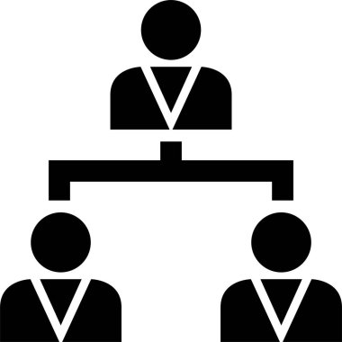 İş adamları. Basit tasarım