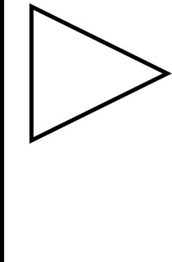 navigasyon simgesi işaret vektör çizimi