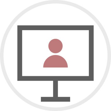 kullanıcı profili simgesi, vektör illüstrasyonu