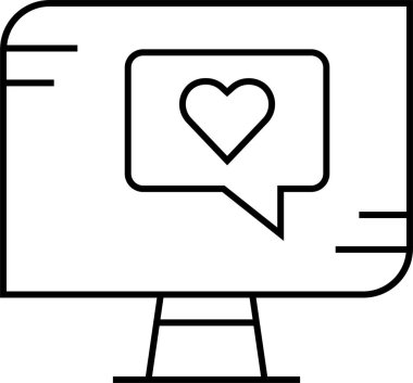 SMS ve Metin konuşma ikonu vektör illüstrasyonu