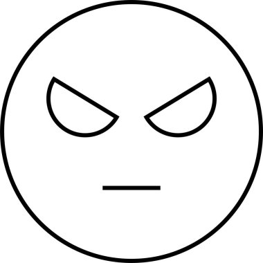 emoji yüz vektör illüstrasyonu