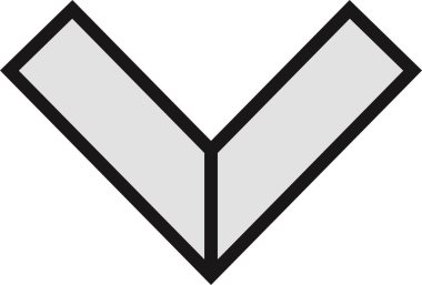 kullanıcı arayüzü ok simgesi, vektör illüstrasyonu