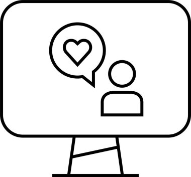 SMS ve Metin konuşma ikonu vektör illüstrasyonu