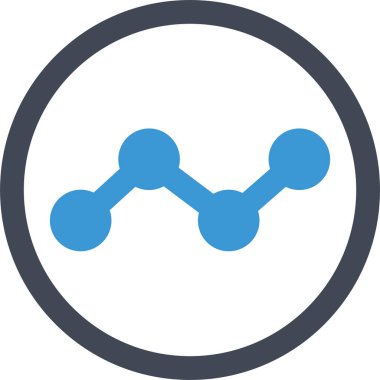 Analizler. Web simgesi basit illüstrasyon