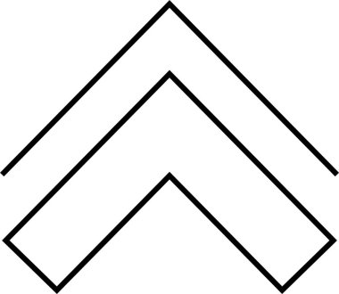 kullanıcı arayüzü ok simgesi, vektör illüstrasyonu