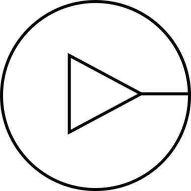 kullanıcı arayüzü ok simgesi, vektör illüstrasyonu