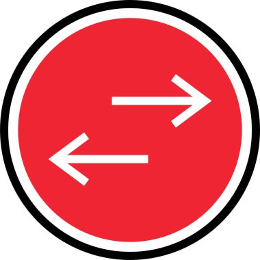 kullanıcı arayüzü ok simgesi, vektör illüstrasyonu