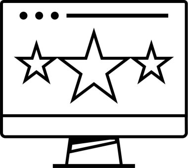 Basit web bilgi simgesi, vektör illüstrasyonu