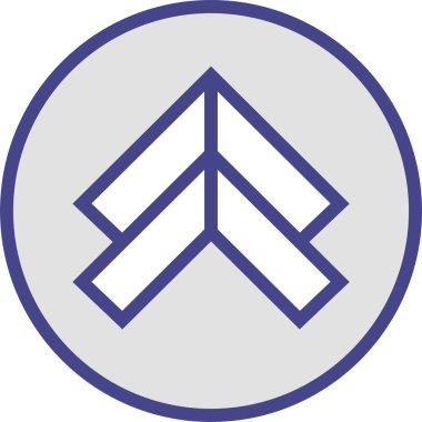 kullanıcı arayüzü ok simgesi, vektör illüstrasyonu